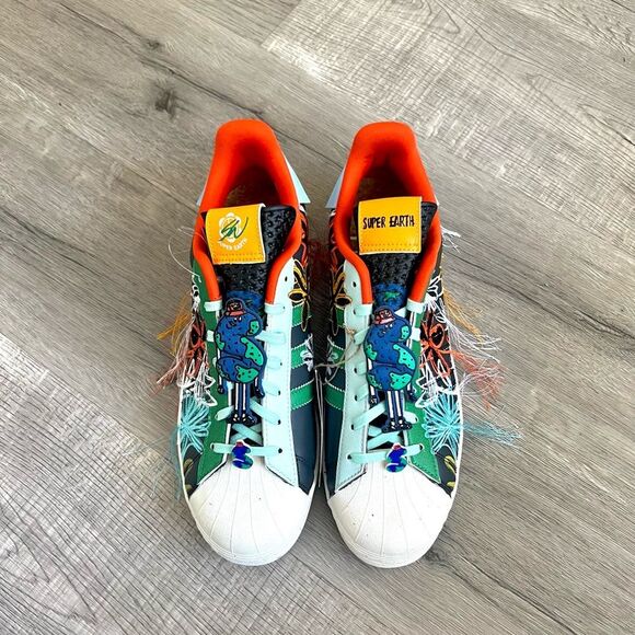 Adidas Superstar x Sean Wotherspoon Super Earth Men’s Sz 11.5-NEW! - Picture 3 of 12